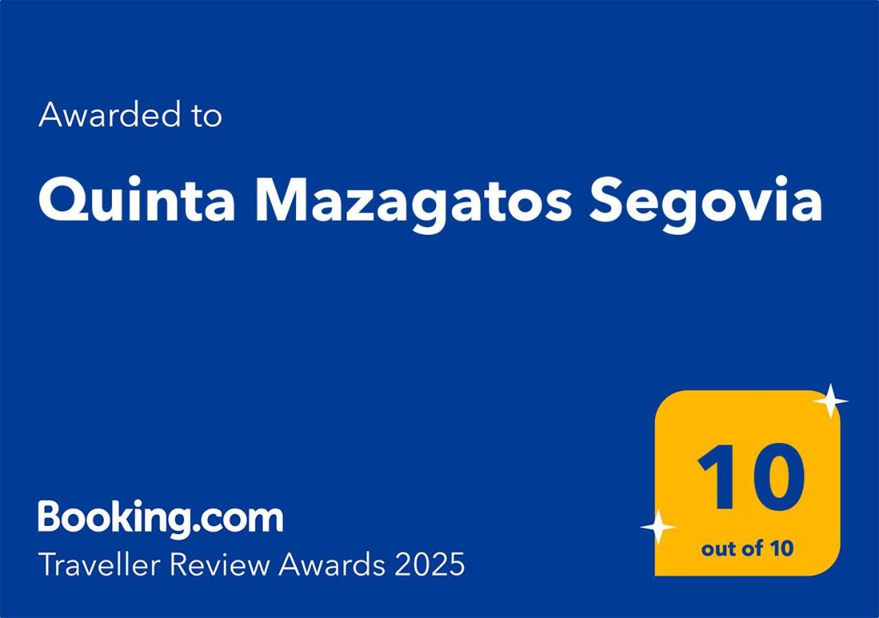 Quinta Mazagatos Segovia Βίλα La Lastrilla Εξωτερικό φωτογραφία